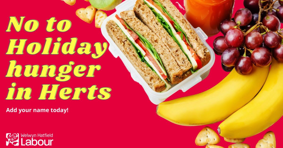 PETITION: No to Holiday Hunger in Herts